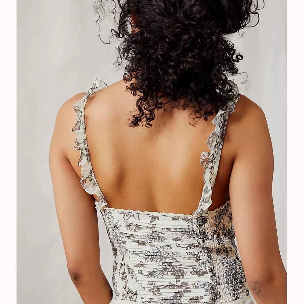 Weekend Plans Free People Bodsysuit NWT - Picture 2 of 2